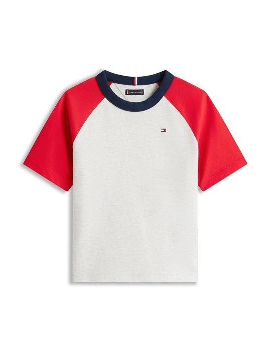 Zdjęcie produktu T-shirt z nadrukiem Tommy Hilfiger szary