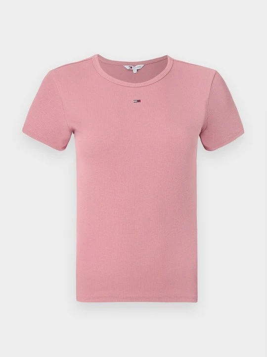 Zdjęcie produktu T-shirt z nadrukiem Tommy Jeans różowy