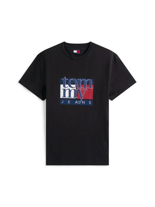Zdjęcie produktu T-shirt z nadrukiem Tommy Jeans czarny