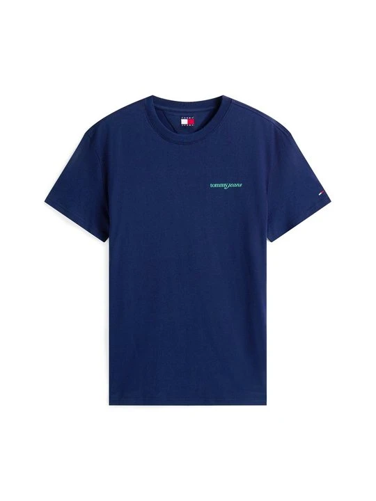 Zdjęcie produktu T-shirt z nadrukiem Tommy Jeans granatowy