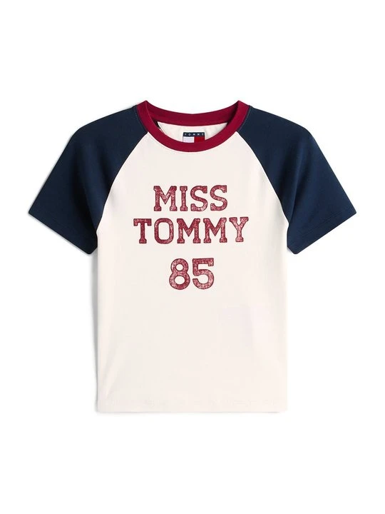 Zdjęcie produktu T-shirt z nadrukiem Tommy Jeans biały