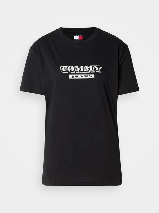Zdjęcie produktu T-shirt z nadrukiem Tommy Jeans czarny