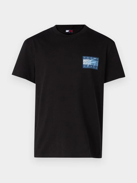 Zdjęcie produktu T-shirt z nadrukiem Tommy Jeans czarny