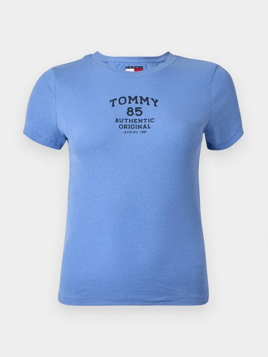 Zdjęcie produktu T-shirt z nadrukiem Tommy Jeans niebieski