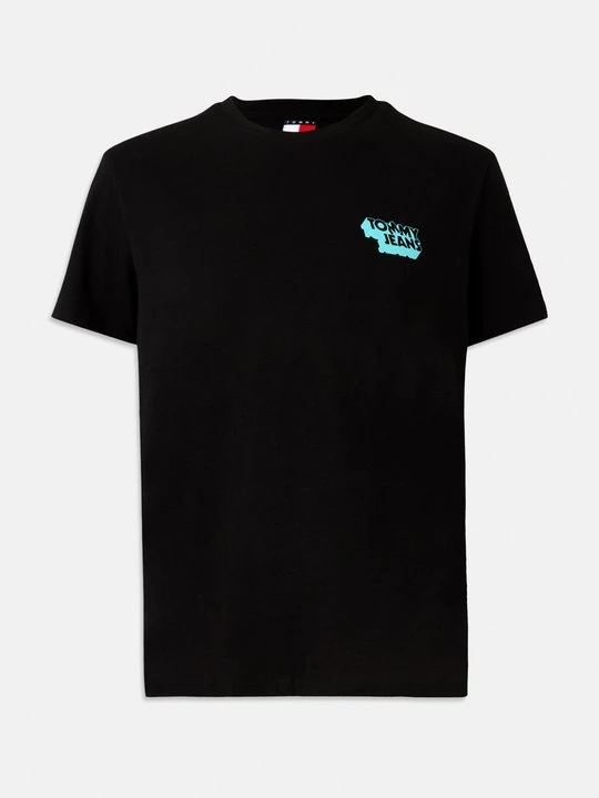 Zdjęcie produktu T-shirt z nadrukiem Tommy Jeans czarny