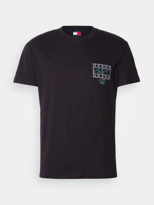 Zdjęcie produktu T-shirt z nadrukiem Tommy Jeans czarny