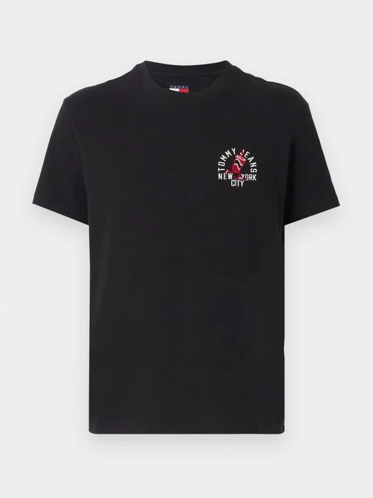 Zdjęcie produktu T-shirt z nadrukiem Tommy Jeans czarny