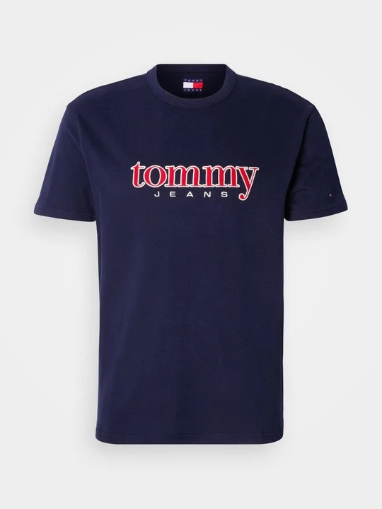 Zdjęcie produktu T-shirt z nadrukiem Tommy Jeans granatowy