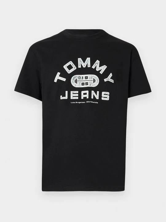 Zdjęcie produktu T-shirt z nadrukiem Tommy Jeans czarny