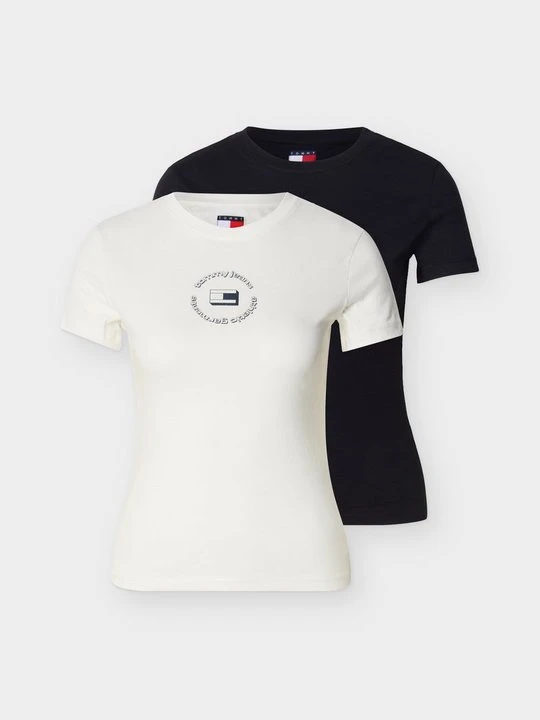 Zdjęcie produktu T-shirt z nadrukiem Tommy Jeans czarny