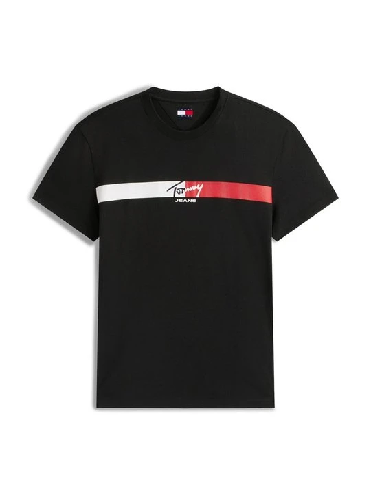 Zdjęcie produktu T-shirt z nadrukiem Tommy Jeans czarny
