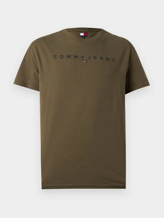 Zdjęcie produktu T-shirt basic Tommy Jeans brązowy