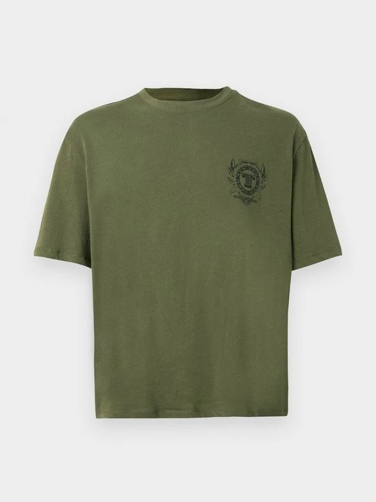 Zdjęcie produktu T-shirt z nadrukiem Tommy Jeans brązowy