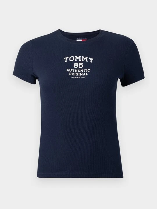 Zdjęcie produktu T-shirt z nadrukiem Tommy Jeans granatowy