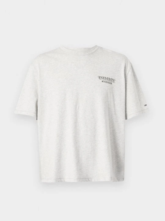 Zdjęcie produktu T-shirt z nadrukiem Tommy Jeans jasnoszary
