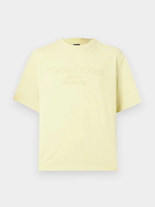 Zdjęcie produktu T-shirt z nadrukiem Tommy Jeans żółty