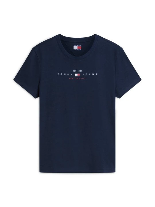 Zdjęcie produktu T-shirt z nadrukiem Tommy Jeans granatowy