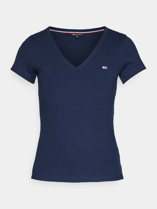 Zdjęcie produktu T-shirt z nadrukiem Tommy Jeans granatowy