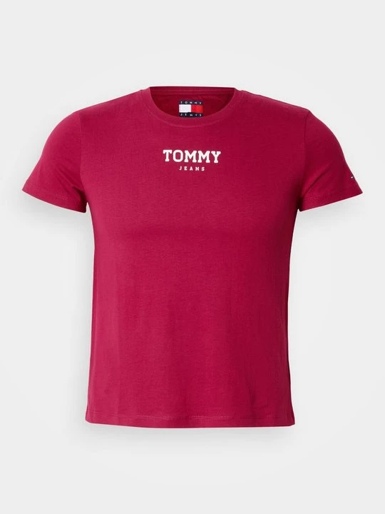 Zdjęcie produktu T-shirt z nadrukiem Tommy Jeans niebieski denim