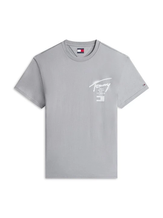 Zdjęcie produktu T-shirt z nadrukiem Tommy Jeans szary