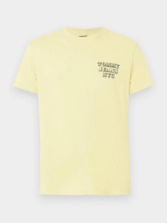 Zdjęcie produktu T-shirt z nadrukiem Tommy Jeans żółty
