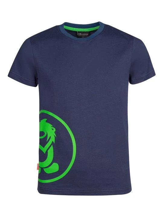 Zdjęcie produktu T-shirt z nadrukiem Trollkids granatowy
