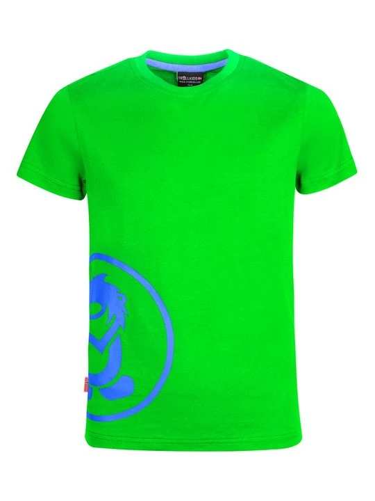 Zdjęcie produktu T-shirt z nadrukiem Trollkids zielony