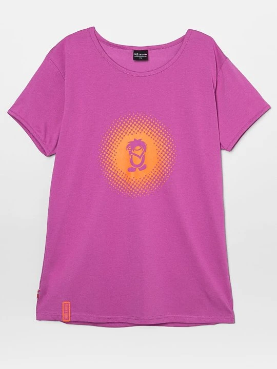 Zdjęcie produktu T-shirt z nadrukiem Trollkids fioletowy