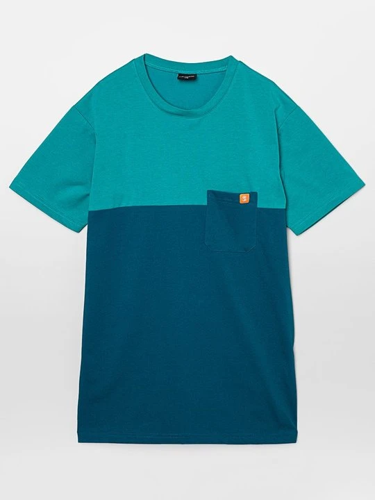 Zdjęcie produktu T-shirt z nadrukiem Trollkids turkusowy