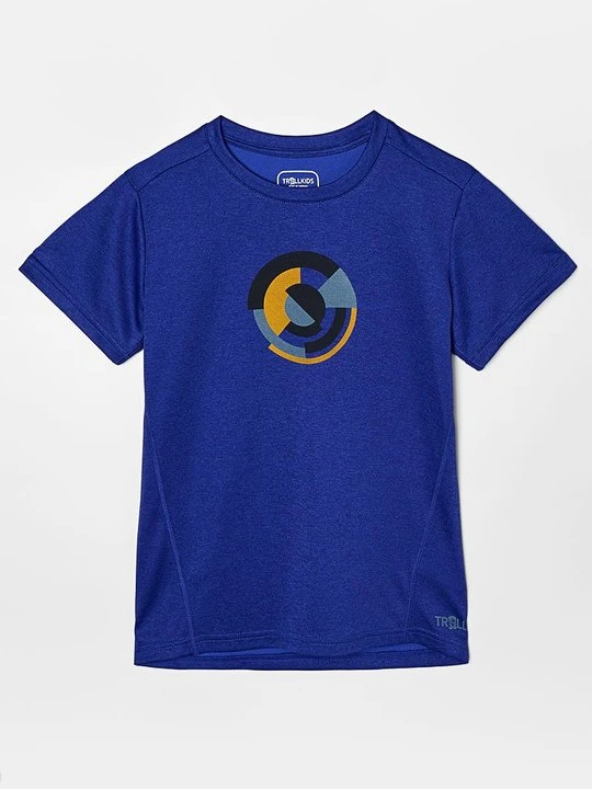 Zdjęcie produktu T-shirt z nadrukiem Trollkids granatowy