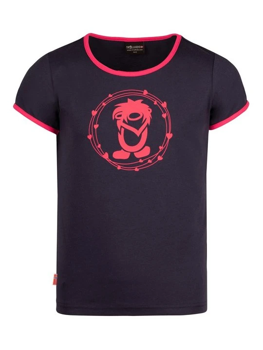 Zdjęcie produktu T-shirt z nadrukiem Trollkids granatowy
