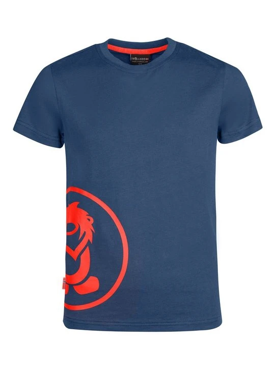 Zdjęcie produktu T-shirt z nadrukiem Trollkids niebieski