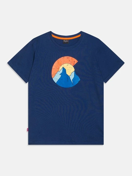 Zdjęcie produktu T-shirt z nadrukiem Trollkids granatowy