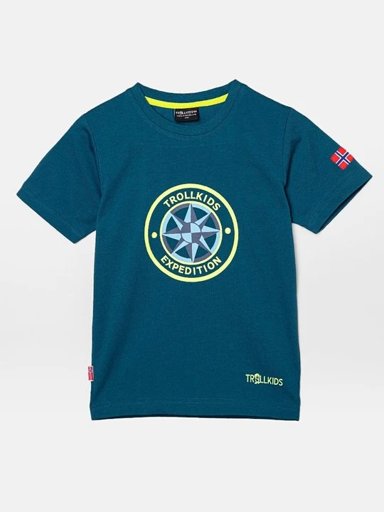 Zdjęcie produktu Koszulka sportowa Trollkids petrol