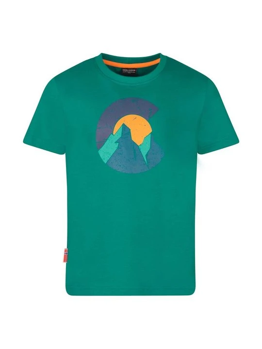 Zdjęcie produktu T-shirt z nadrukiem Trollkids granatowy