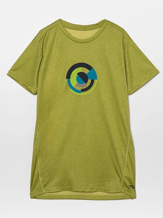 Zdjęcie produktu T-shirt z nadrukiem Trollkids jasnozielony