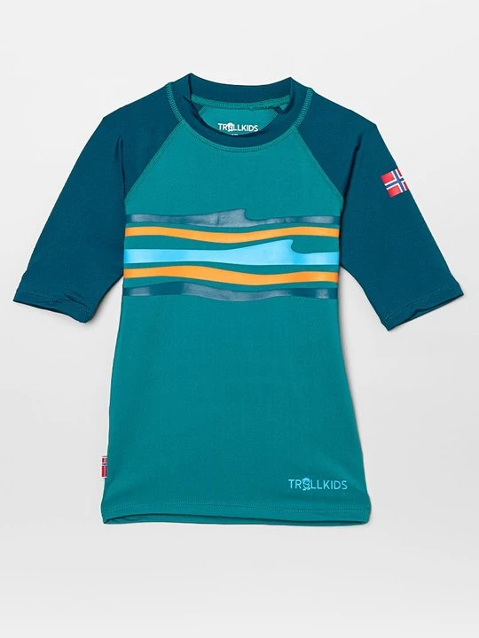 Zdjęcie produktu T-shirt z nadrukiem Trollkids petrol