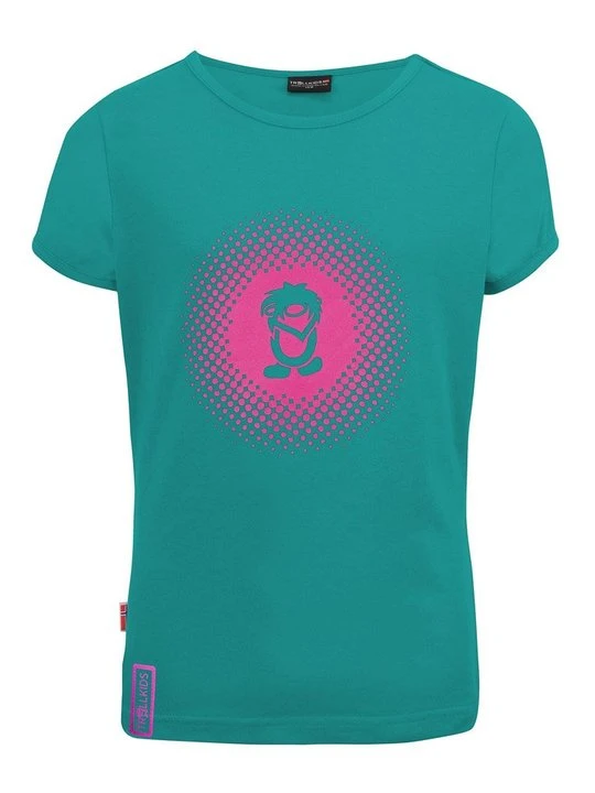 Zdjęcie produktu T-shirt z nadrukiem Trollkids zielony