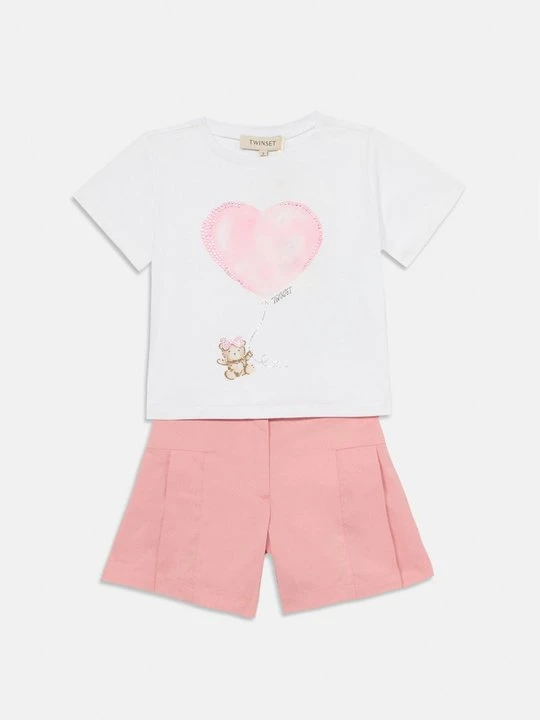 Zdjęcie produktu T-shirt z nadrukiem TWINSET biały