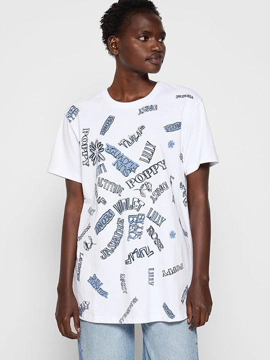 Zdjęcie produktu T-shirt z nadrukiem TWINSET biały