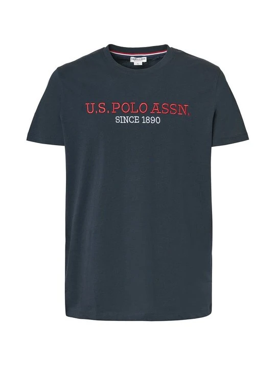 Zdjęcie produktu T-shirt z nadrukiem U.S. POLO ASSN. niebieski