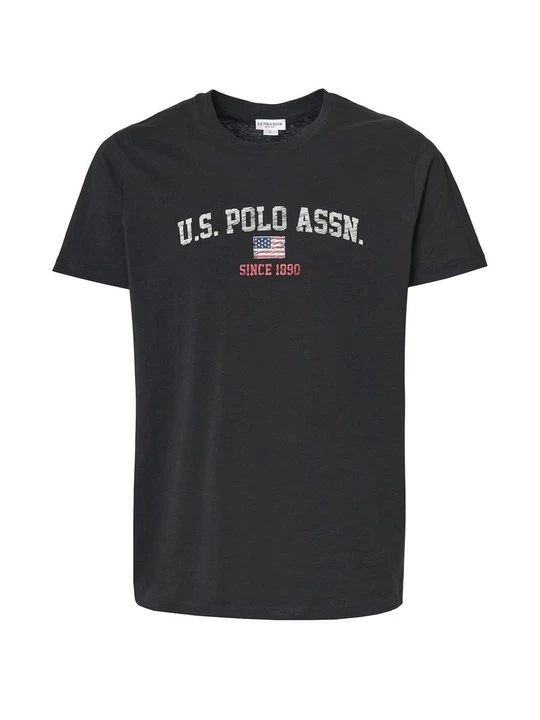 Zdjęcie produktu T-shirt z nadrukiem U.S. POLO ASSN. czarny