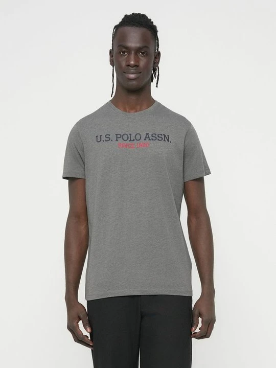 Zdjęcie produktu T-shirt z nadrukiem U.S. POLO ASSN. zielony