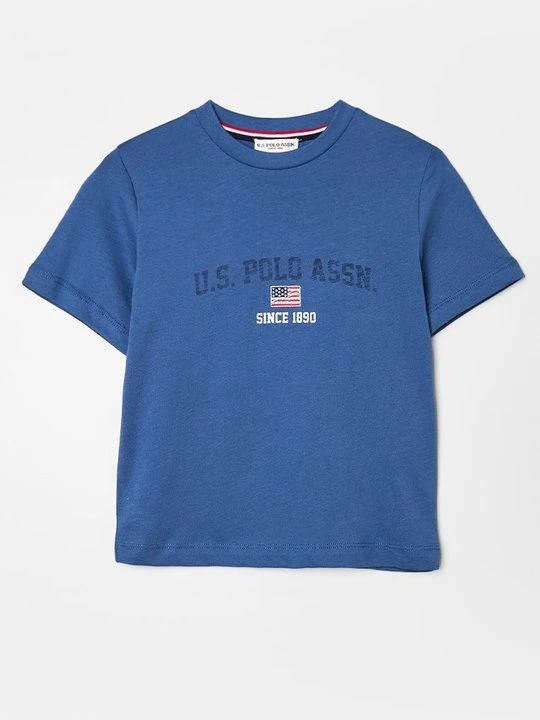 Zdjęcie produktu T-shirt z nadrukiem U.S. POLO ASSN. granatowy