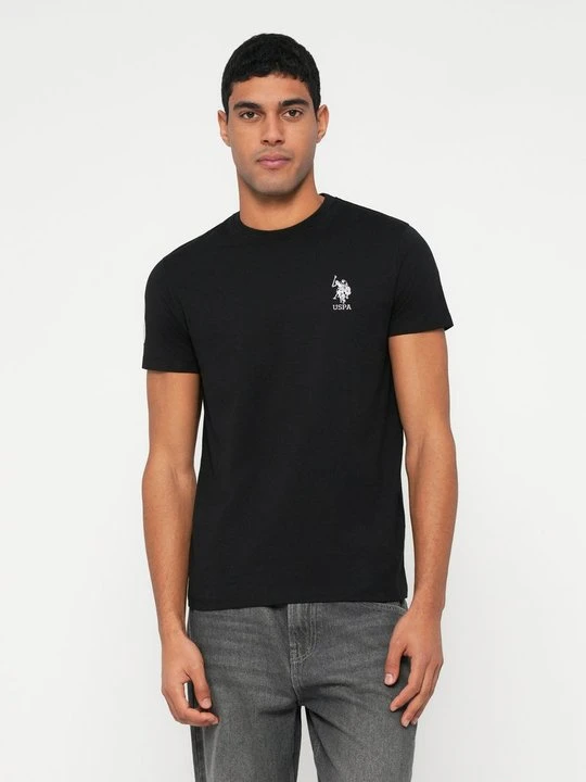 Zdjęcie produktu T-shirt z nadrukiem U.S. POLO ASSN. czarny