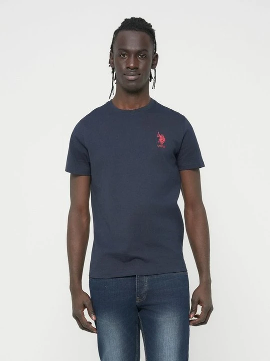 Zdjęcie produktu T-shirt z nadrukiem U.S. POLO ASSN. granatowy