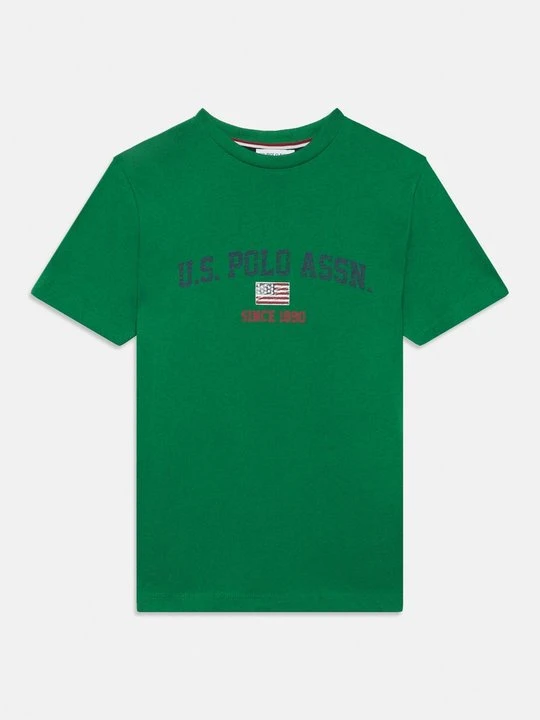 Zdjęcie produktu T-shirt z nadrukiem U.S. POLO ASSN. miętowy