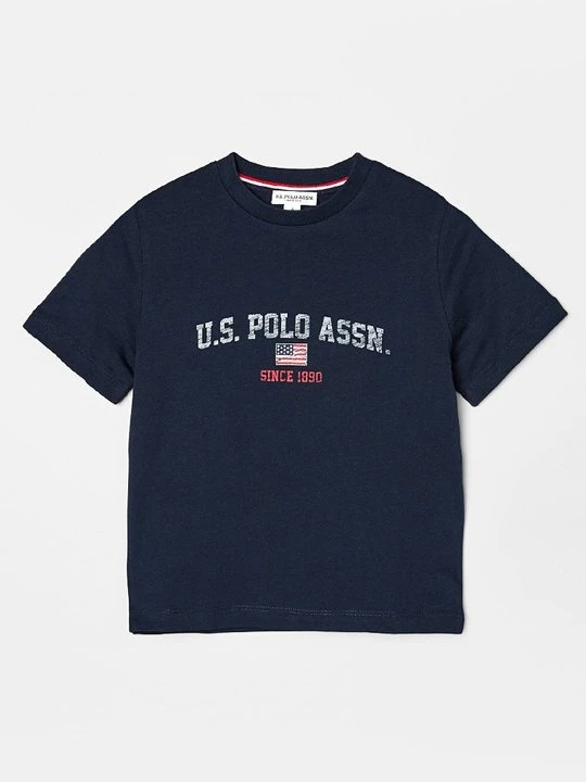 Zdjęcie produktu T-shirt z nadrukiem U.S. POLO ASSN. granatowy