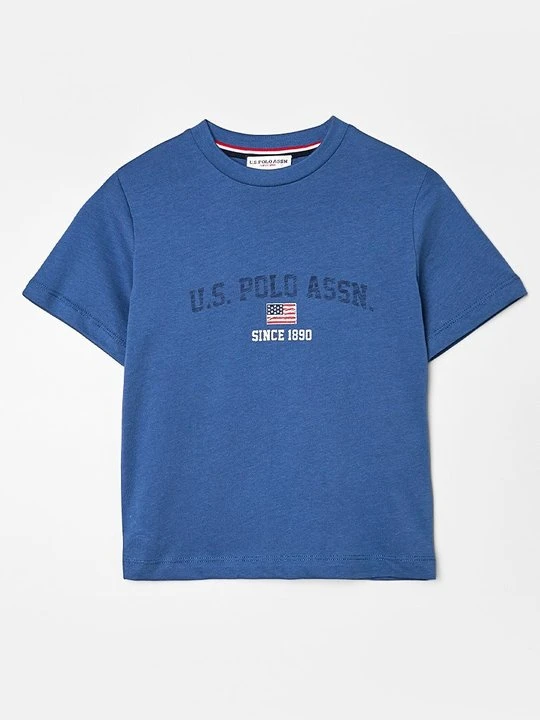 Zdjęcie produktu T-shirt z nadrukiem U.S. POLO ASSN. granatowy