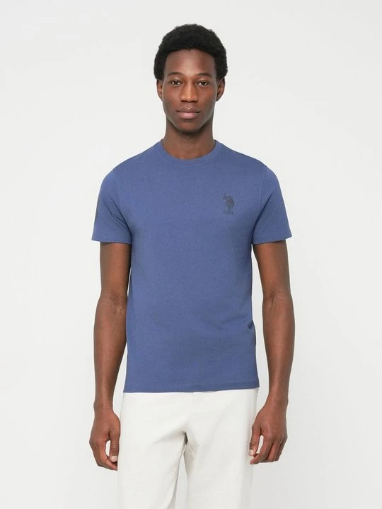 Zdjęcie produktu T-shirt z nadrukiem U.S. POLO ASSN. fioletowy